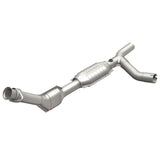 MagnaFlow direct-fit catalytic converter for 2001-2003 Ford 4.2L passenger side stainless steel CARB compliant 447159