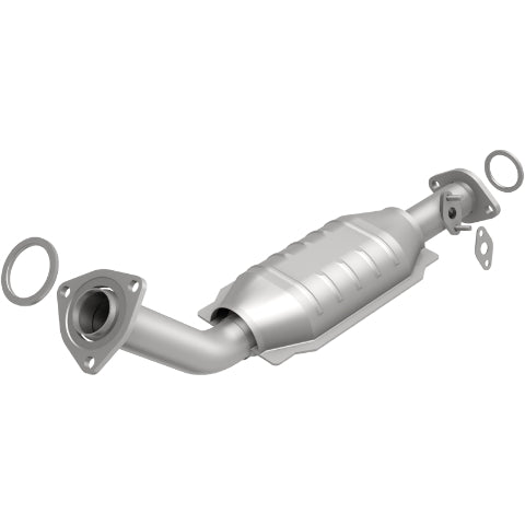 MagnaFlow direct-fit catalytic converter for 2000-2002 Toyota Tundra 4.7L passenger side stainless steel CARB compliant 447172