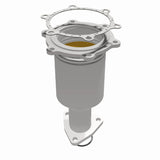 MagnaFlow direct-fit catalytic converter fits 2001-2004 Nissan Pathfinder and 2001 INFINITI QX4, this and 2001-2004 Pathfinder passenger side 3.5L passenger side stainless steel CA