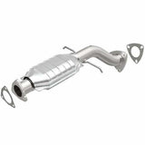MagnaFlow direct-fit catalytic converter fits 1998-1999 Chevrolet Blazer, GMC Jimmy, and additional vehicles and 1996-1999 GM Blazer/Jimmy 4.3L stainless steel CARB compliant 44721
