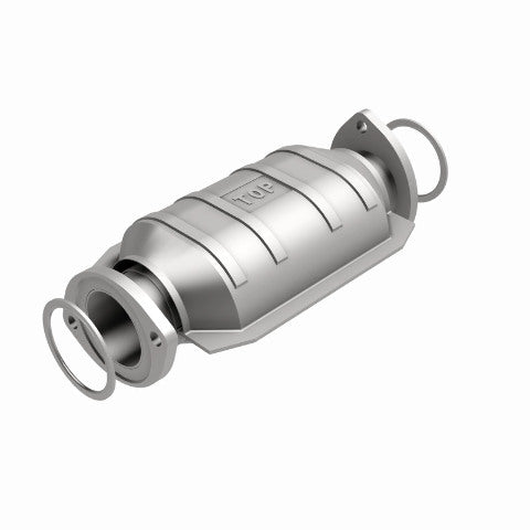 MagnaFlow direct-fit catalytic converter fits 1996-1997 Lexus LX450 4.5L and 1995-1997 Toyota Land Cruiser 4.5L stainless steel CARB compliant 447217