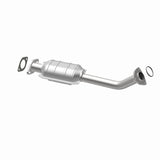 MagnaFlow direct-fit catalytic converter fits 2001-2004 Nissan Pathfinder 3.5L and 2001-2002 INFINITI QX4 3.5L passenger side stainless steel CARB compliant 447230