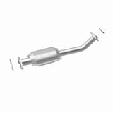 MagnaFlow direct-fit catalytic converter fits 2001-2004 Nissan Pathfinder 3.5L and 2001-2002 INFINITI QX4 3.5L passenger side stainless steel CARB compliant 447230