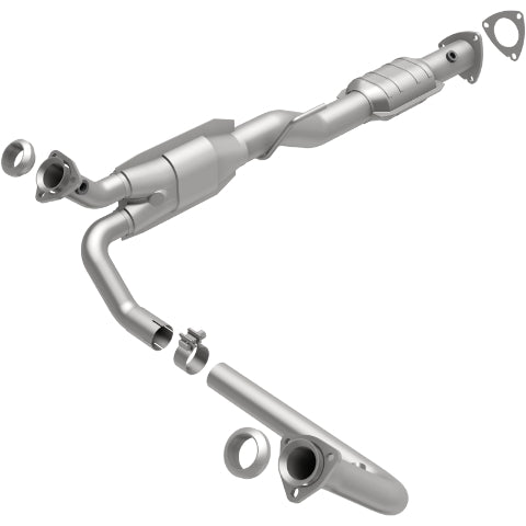 MagnaFlow direct-fit catalytic converter fits 2000-2005 Chevrolet Astro and GMC Safari and 2000-2004 Astro 4.3L stainless steel CARB compliant 447238