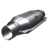 MagnaFlow universal catalytic converter 2.5 inch inlet/outlet stainless steel CARB compliant 447256