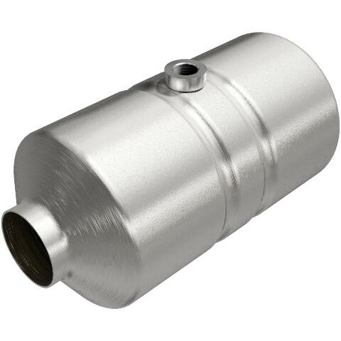 MagnaFlow universal catalytic converter mid-bed 2.25 inch inlet/outlet stainless steel CARB compliant 4481355