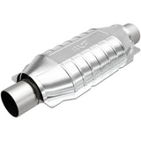 MagnaFlow universal catalytic converter 2.25 inch inlet/outlet stainless steel CARB compliant 448305