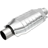 MagnaFlow universal catalytic converter 2.25 inch inlet/outlet stainless steel CARB compliant 448305
