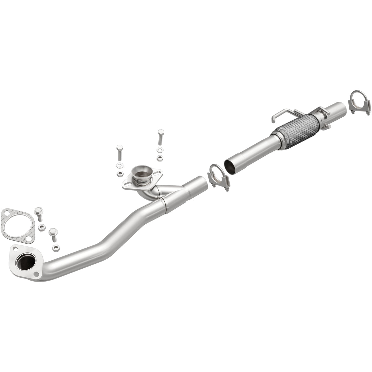 2011-2014 Ford Edge Direct-Fit Front Pipe Kit 107-0180 stainless steel