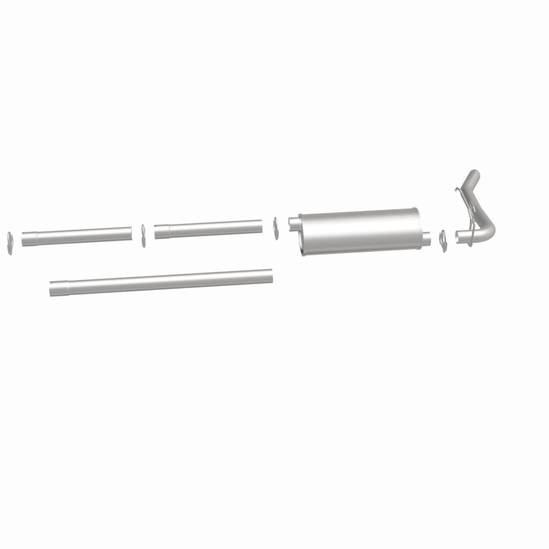 Fits 1997-1997 Ford Direct-Fit Replacement Exhaust System 106-0536 aluminized steel