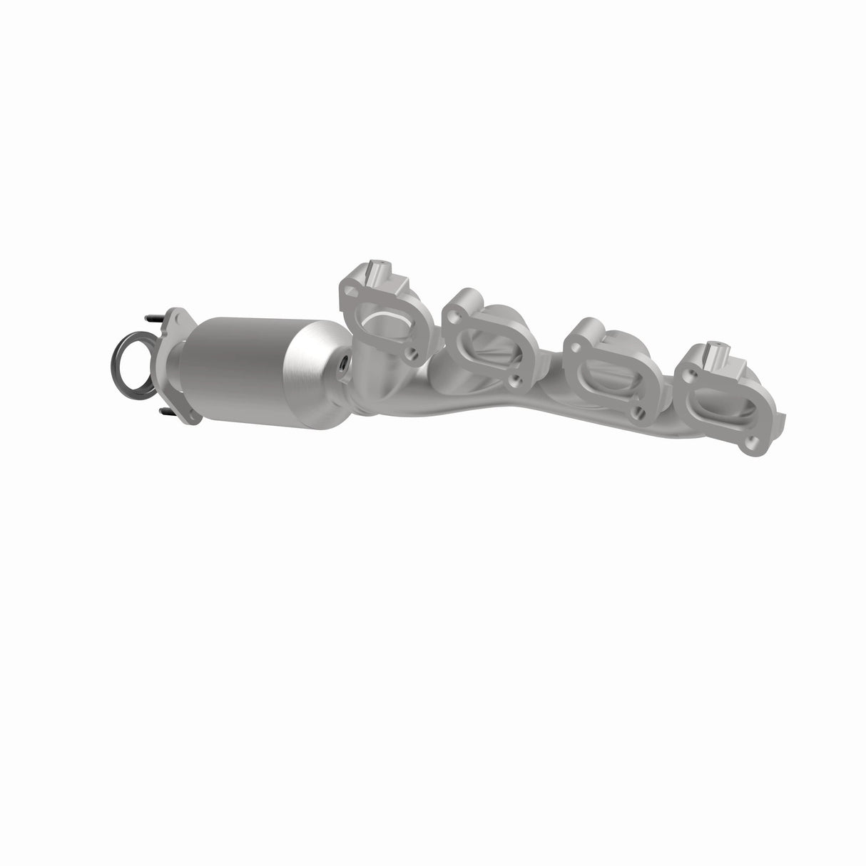 Catalytic Converter with Integrated Exhaust Manifold for HM Grade Federal / EPA Compliant Direct-Fit Manifold Catalytic