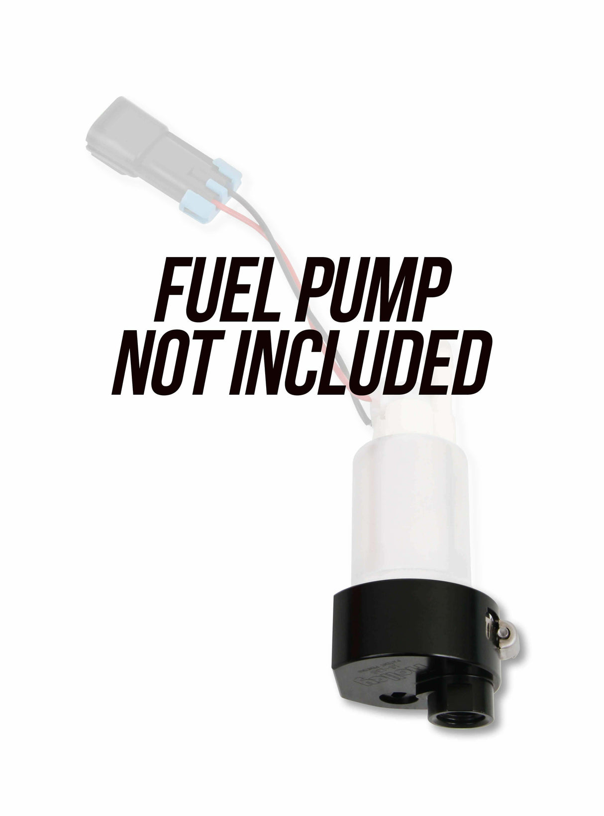 Holley 450 LPH FUEL PUMP -6 ORB ADAPTER - 16-136