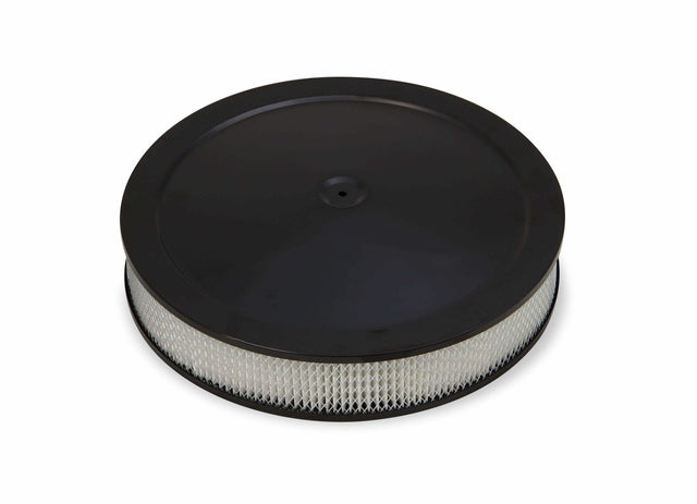 Holley 4500 drop-base air cleaner black w/3 paper filter - 120-4635