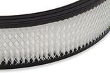 Holley 4500 drop-base air cleaner black w/3 paper filter - 120-4635