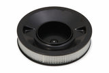 Holley 4500 drop-base air cleaner black w/3 paper filter - 120-4635
