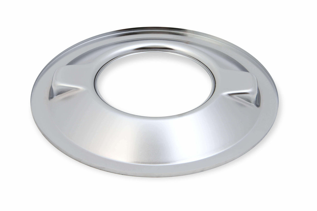 Holley 4500 drop base air cleaner chrome w/3 red washable gauze filter - 120-4530