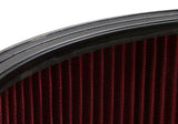 Holley 4500 Drop Base Air Cleaner Chrome w/6 Red Washable Gauze Filter - 120-4560