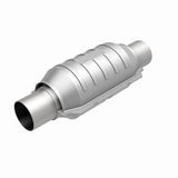 MagnaFlow universal catalytic converter 2.25 inch inlet/outlet stainless steel CARB compliant 451205