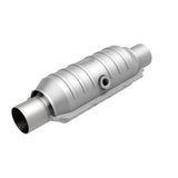 MagnaFlow universal catalytic converter 2.25 inch inlet/outlet stainless steel CARB compliant 451255