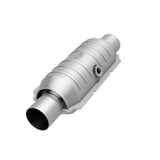 MagnaFlow universal catalytic converter 2.25 inch inlet/outlet stainless steel CARB compliant 451255