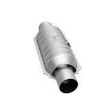 MagnaFlow universal catalytic converter 2.5 inch inlet/outlet stainless steel CARB compliant 451256