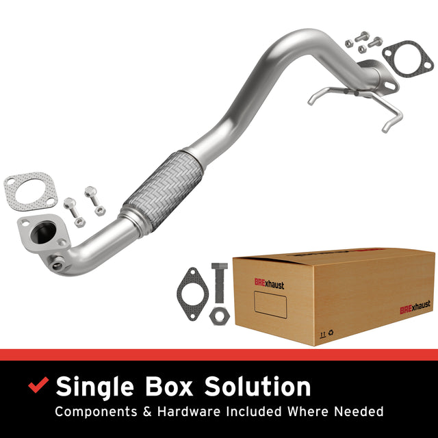 2010-2011 Kia Soul Direct-Fit Front Pipe Kit 107-0267 stainless steel