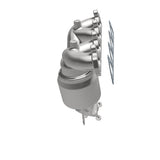 MagnaFlow direct-fit catalytic converter for 1996-2000 Honda Civic 1.6L stainless steel CARB compliant 452029