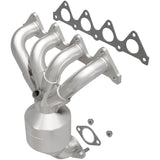 MagnaFlow direct-fit catalytic converter for 2001-2005 Hyundai 1.6L stainless steel CARB compliant 452033