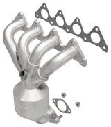 MagnaFlow direct-fit catalytic converter for 2001-2005 Hyundai 1.6L stainless steel CARB compliant 452033