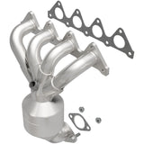 MagnaFlow direct-fit catalytic converter for 2001-2005 Hyundai 1.6L stainless steel CARB compliant 452033