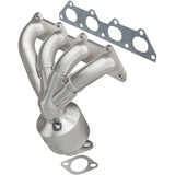 MagnaFlow direct-fit catalytic converter fits 2002-2003 Mitsu Lancer 2.0L stainless steel CARB compliant 452180