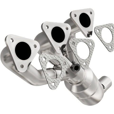 MagnaFlow direct-fit catalytic converter for 2001-2006 BMW M3 3.2L stainless steel CARB compliant 452416