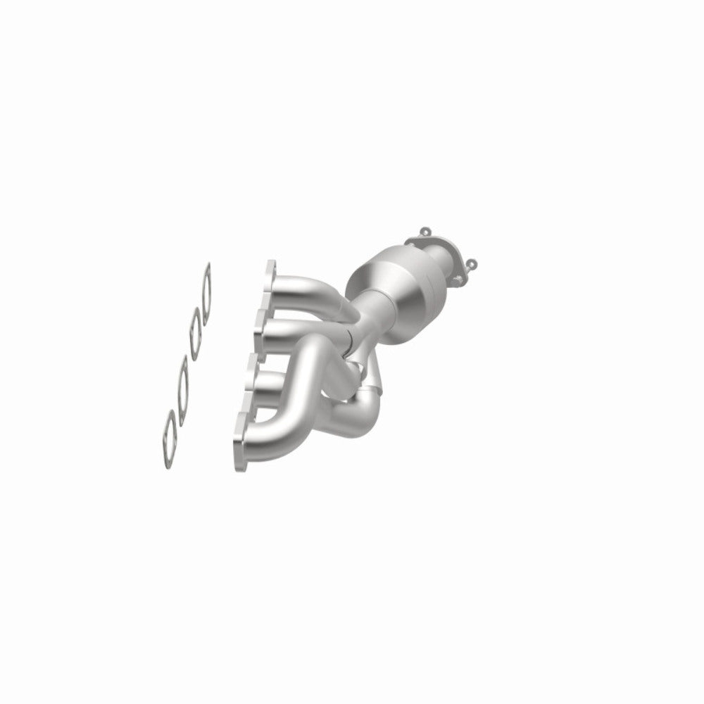 MagnaFlow direct-fit catalytic converter for 2004-2005 BMW driver side stainless steel CARB compliant 452789