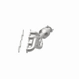 MagnaFlow direct-fit catalytic converter for 2004-2005 BMW driver side stainless steel CARB compliant 452789