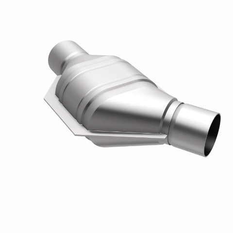 MagnaFlow universal catalytic converter 2 inch inlet/outlet stainless steel CARB compliant 454174