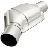 MagnaFlow universal catalytic converter 2 inch inlet/outlet stainless steel CARB compliant 454174