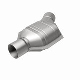 MagnaFlow universal catalytic converter 2.25 inch inlet/outlet stainless steel CARB compliant 454175