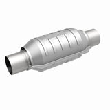 MagnaFlow universal catalytic converter 2.25 inch inlet/outlet stainless steel CARB compliant 454205