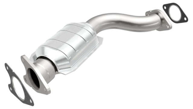 MagnaFlow direct-fit catalytic converter fits 1996-2000 Ford Contour, 1999-2000 Mercury Cougar, and additional vehicles. Avoid potential exhaust leaks by using the included gaskets