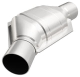 MagnaFlow universal catalytic converter 2.25 inch inlet/outlet stainless steel CARB compliant 457175