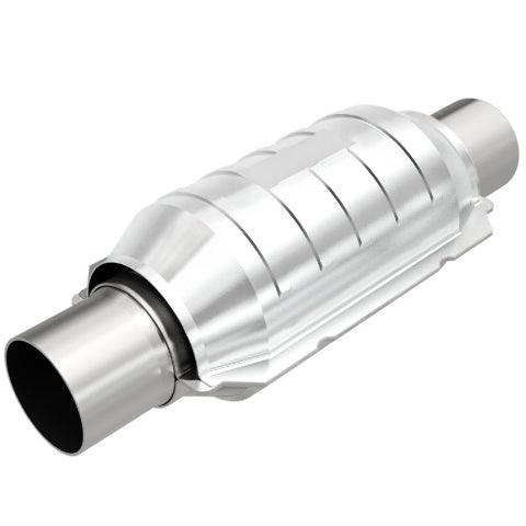 MagnaFlow universal catalytic converter 2 inch inlet/outlet stainless steel CARB compliant OBDII 457204
