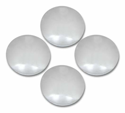Baby Moon Hub Caps for O/E Style Wheels, 10-1/8 Inch Diameter - 4580