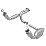 MagnaFlow direct-fit catalytic converter for 2001-2002 Chevy Silverado stainless steel CARB compliant