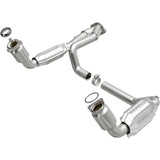 MagnaFlow direct-fit catalytic converter for 2001-2002 Chevy Silverado stainless steel CARB compliant