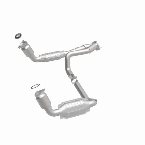 MagnaFlow direct-fit catalytic converter for 2001-2002 Chevy Silverado stainless steel CARB compliant