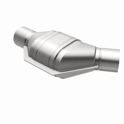 MagnaFlow universal catalytic converter 2 inch inlet/outlet stainless steel CARB compliant 458074