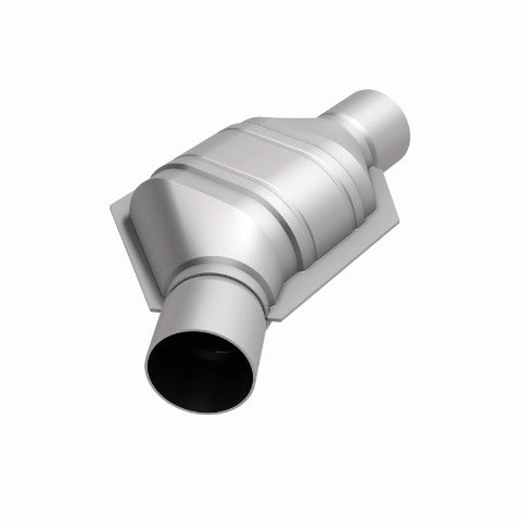 MagnaFlow universal catalytic converter 2 inch inlet/outlet stainless steel CARB compliant 458074