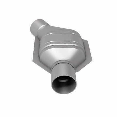 MagnaFlow universal catalytic converter 2 inch inlet/outlet stainless steel CARB compliant 458074