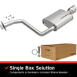 2009-2017 Nissan Maxima Direct-Fit Muffler Kit 108-0041 aluminized steel