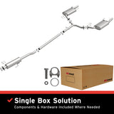 Fits 2005-2012 Toyota Avalon 3.5L Direct-Fit Replacement Exhaust System aluminized steel